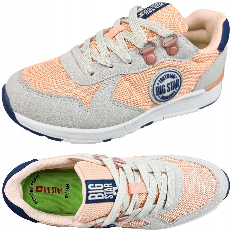 

Buty dziecięce Big Star pomarańczowe HH374180 34