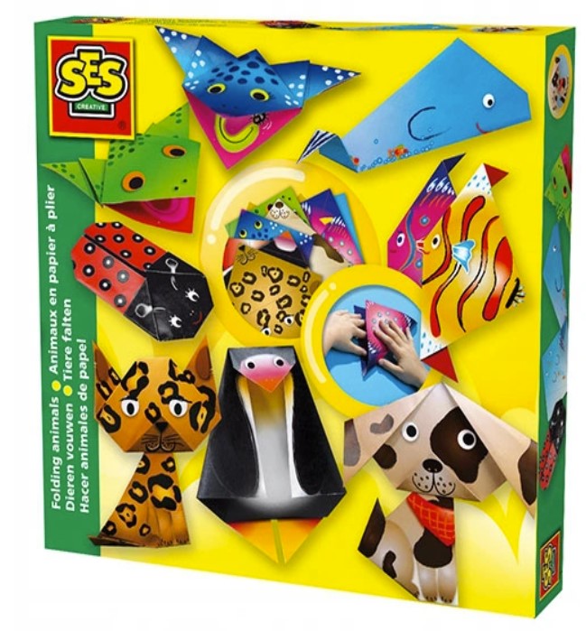 

Składane Zwierzątka – Moje Pierwsze Origami Ses