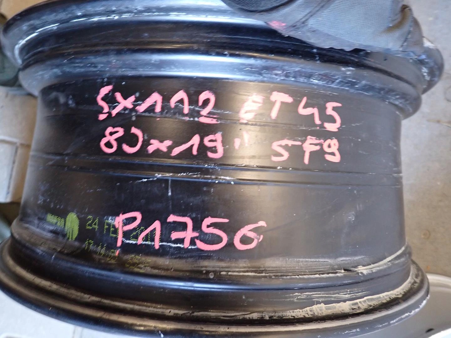 disk disk SEAT CUPRA 5F9 5x112 ET45 8J 19" 5F9071499A