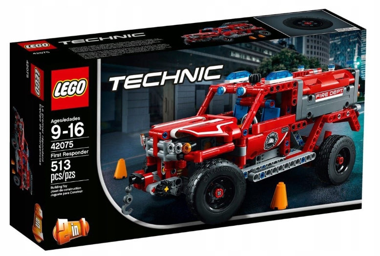 Lego Technic 42075 Pojazd szybkiego reagowania straż pożarna