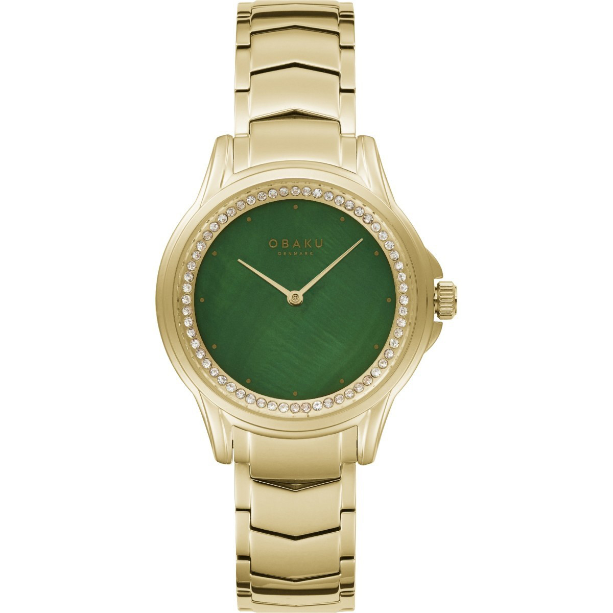 Dámské hodinky Obaku Denmark V261LEGESG zlaté