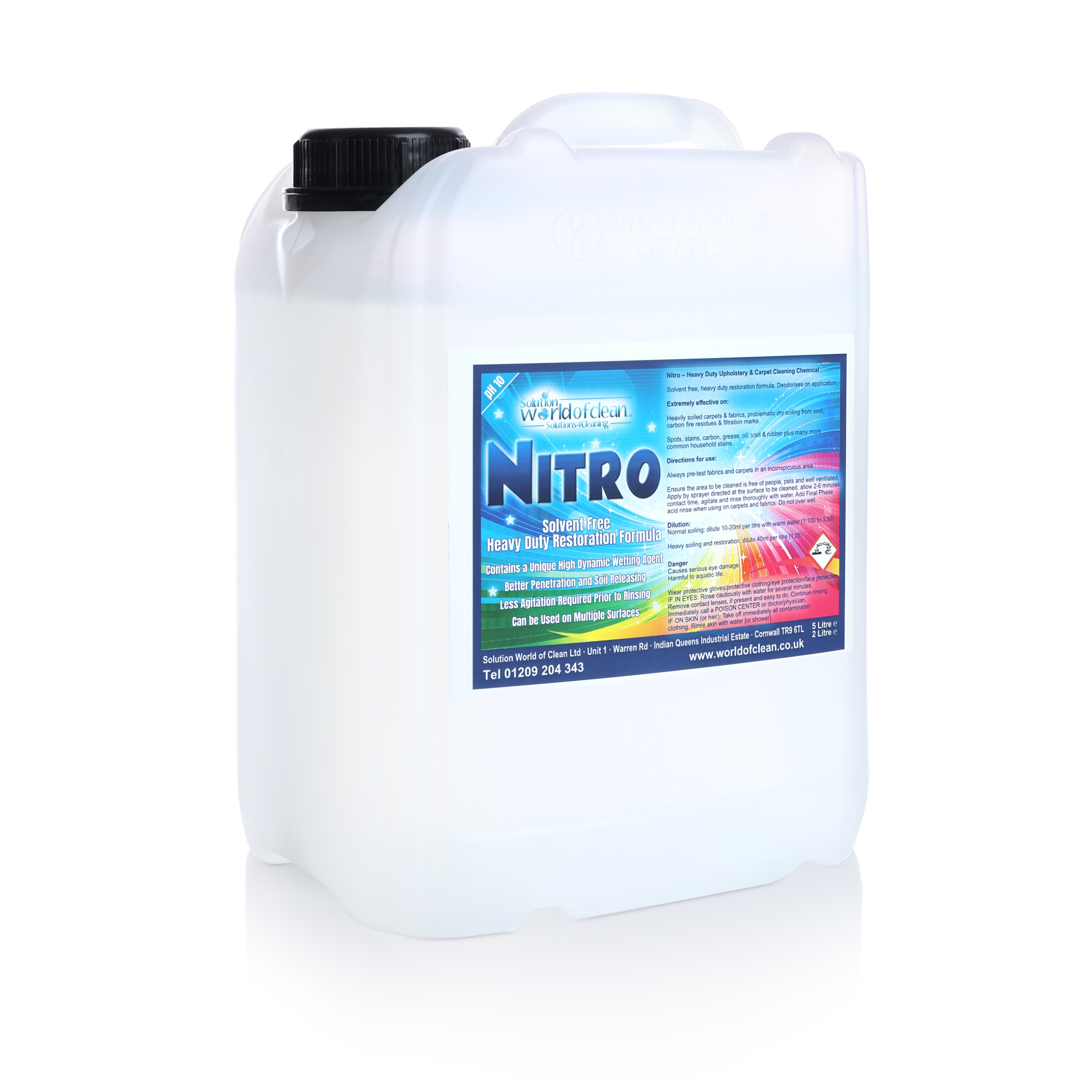 Levně Solution World of Clean Nitro 5L – předstřik