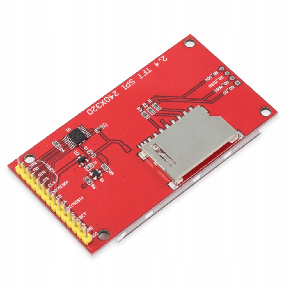 Wyświetlacz TFT Arduino 2,4" SPI ILI9341 SD Model TFT LCD 2,4