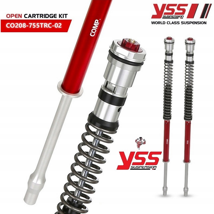 Sada Cartridge Predného Zavesenia Yss Kawasaki Ninja 400 2018 2022