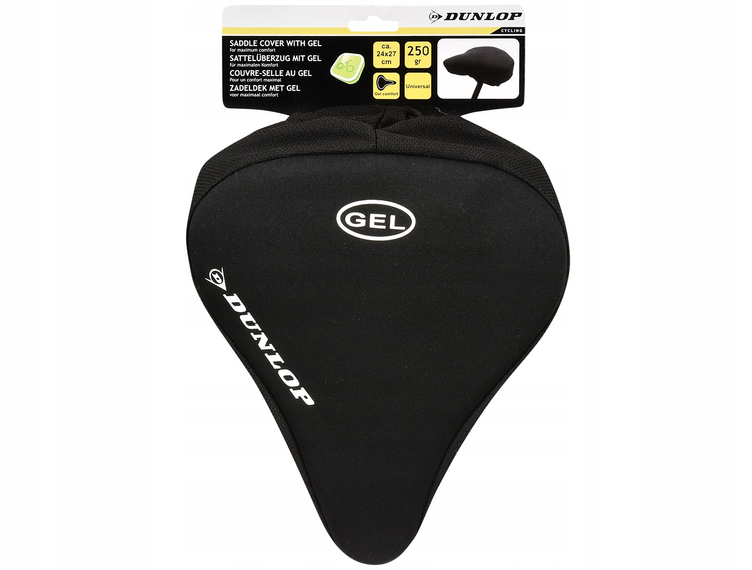 DUNLOP NAKŁADKA NA SIODEŁKO ŻELOWA POKROWIEC MTB Model DUNLOP82620ZELOWA