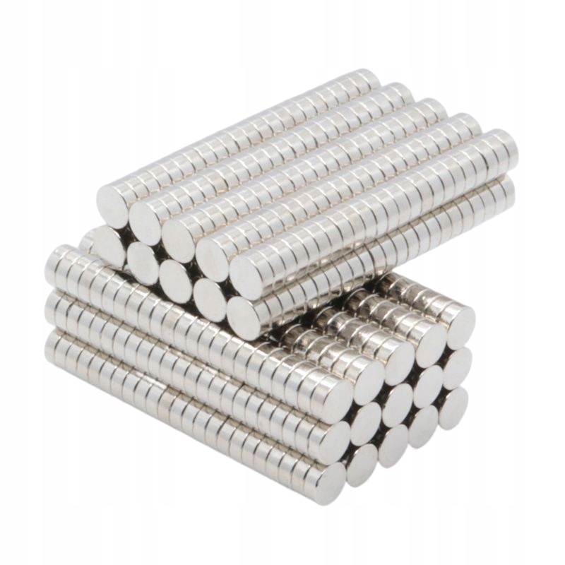 

10x Magnesy rubidowe Silne magnesy 5 x 2 mm