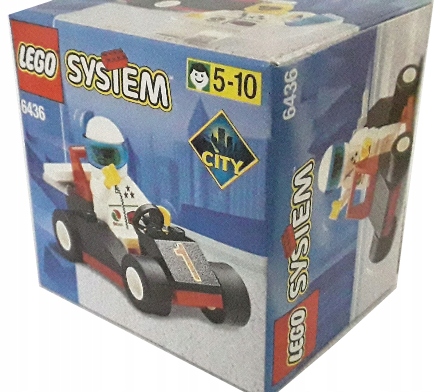 Lego 6436 System City Gokart 1999 Rok Unikat