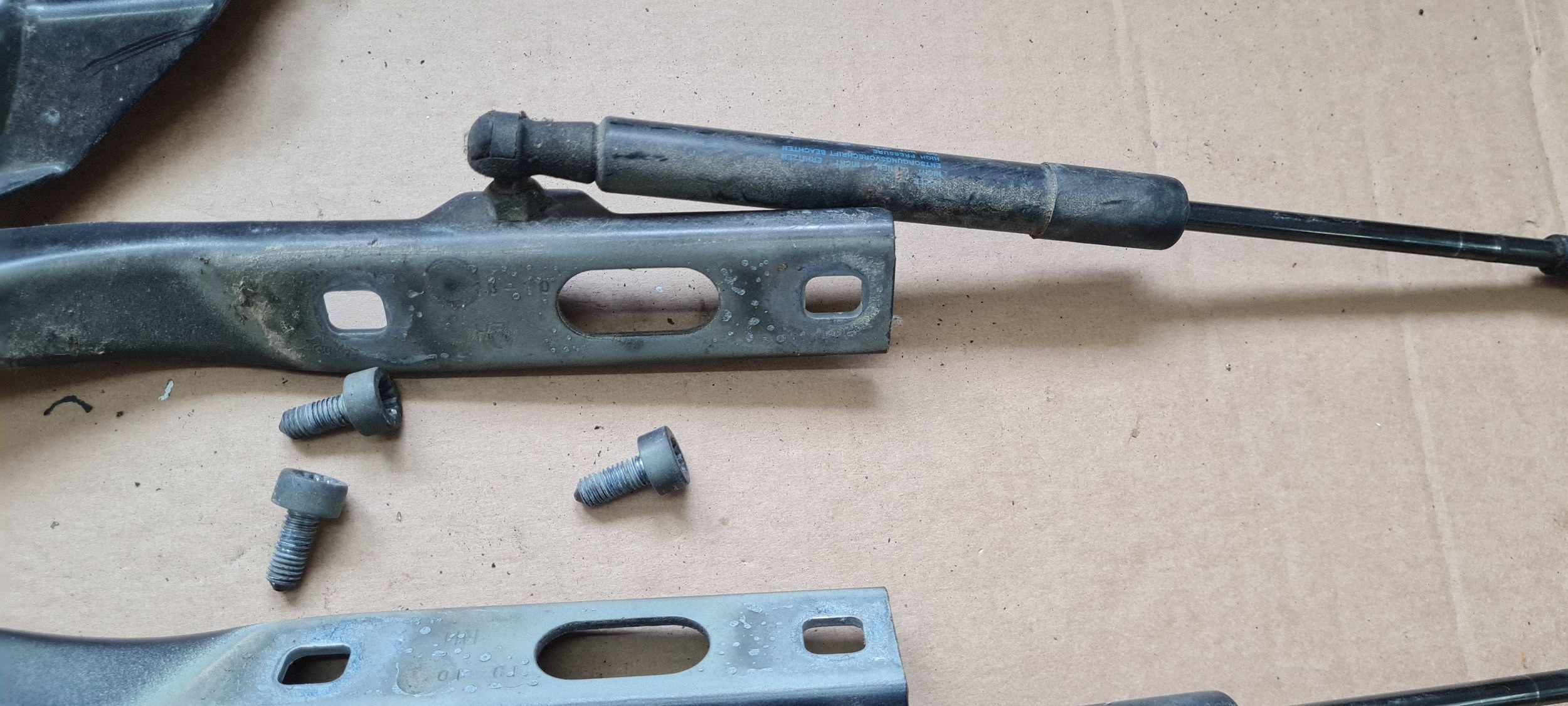 Q5 8R SQ5 hinge bonnet hinges left right KOMPLET 2X LZ7L