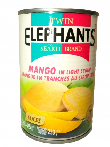 

Mango w lekkim syropie 425g