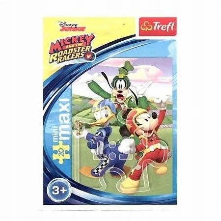 

Puzzle miniMAXI 20 Wyścigi terenowe /Disney 56006