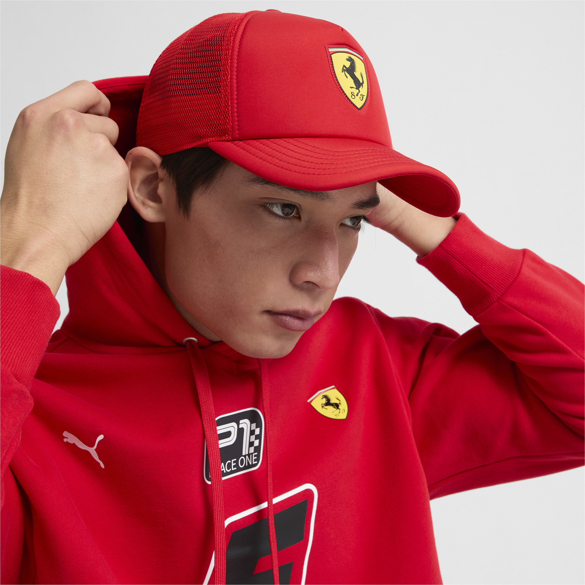 Kšiltovka Ferrari Race Trucker Cap
