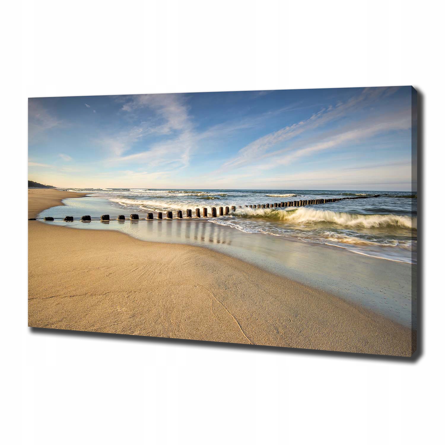 

Foto obraz na płótnie Plaża nad Bałtykiem 100x70cm