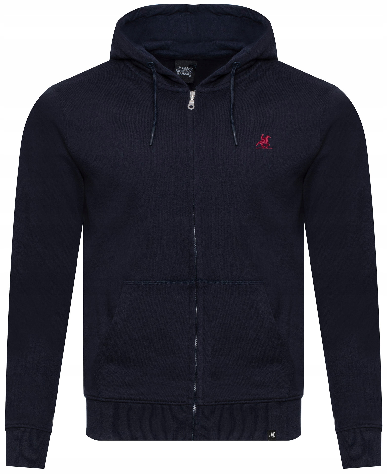 U.s. Grand Polo Bluza Męska Z Kapturem rozpinana sportowa US52325M