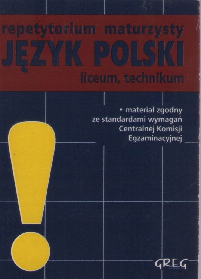 Repetytorium Maturzysty Język Polski Pigułka
