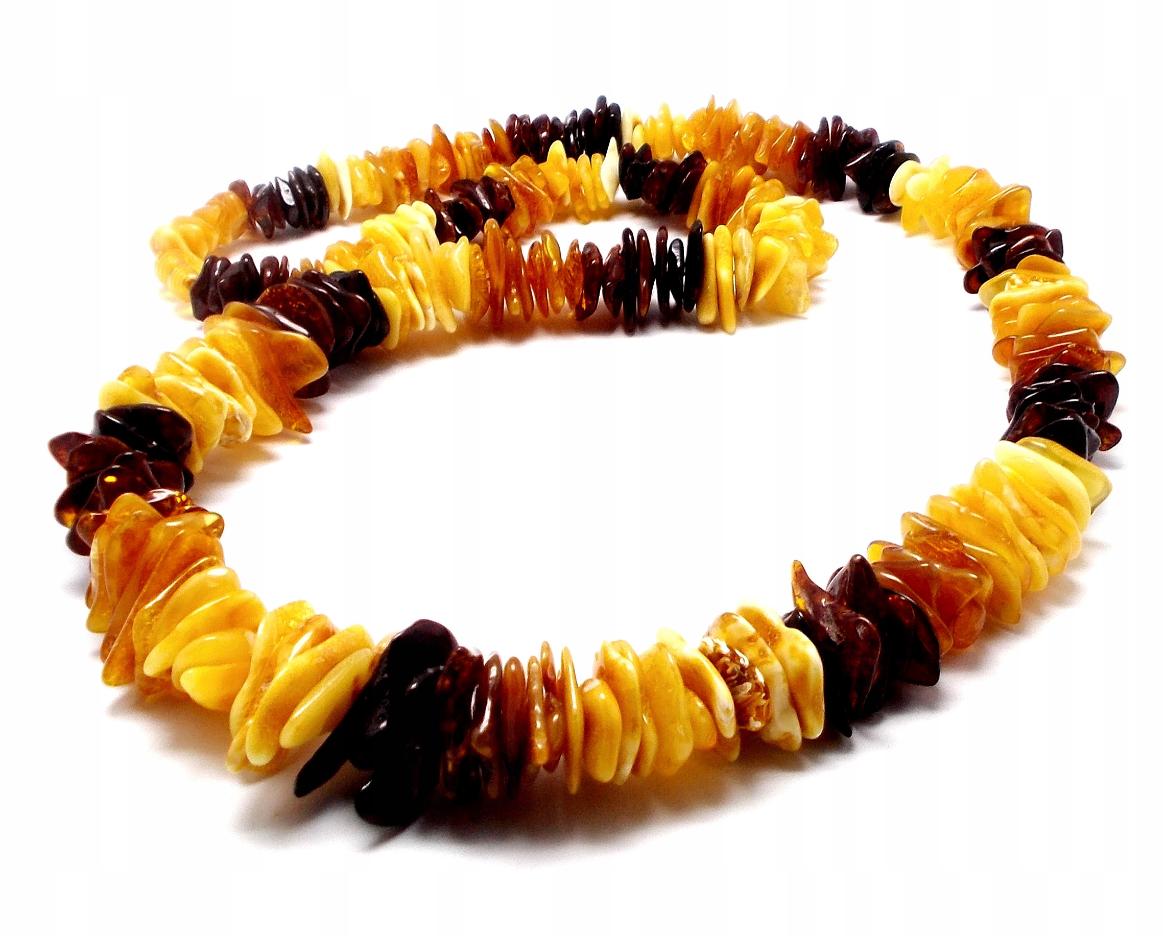 Náhrdelník Z Broušeného Jantaru