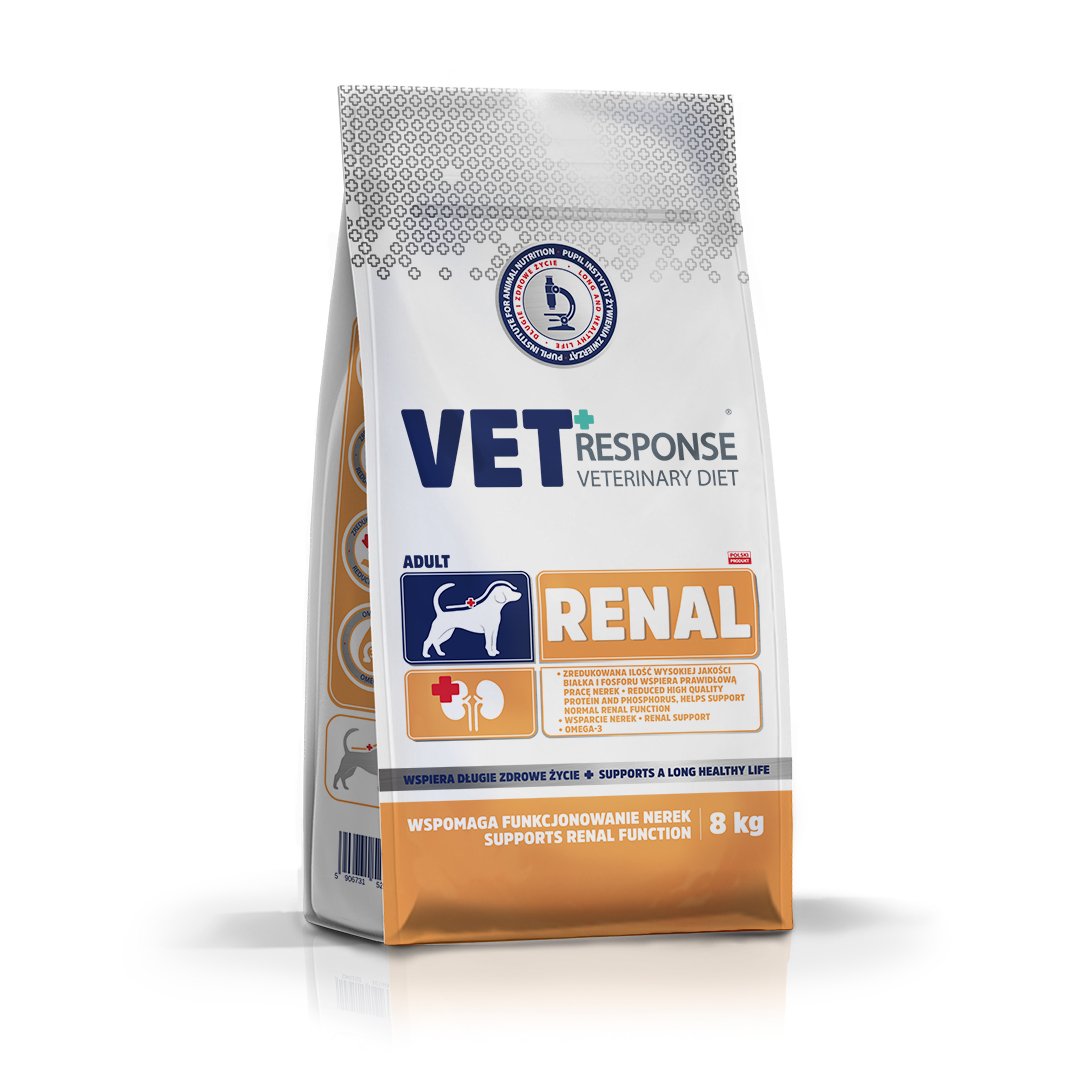 Karma sucha dla psa Pupil Foods Vet Response Renal 8 kg