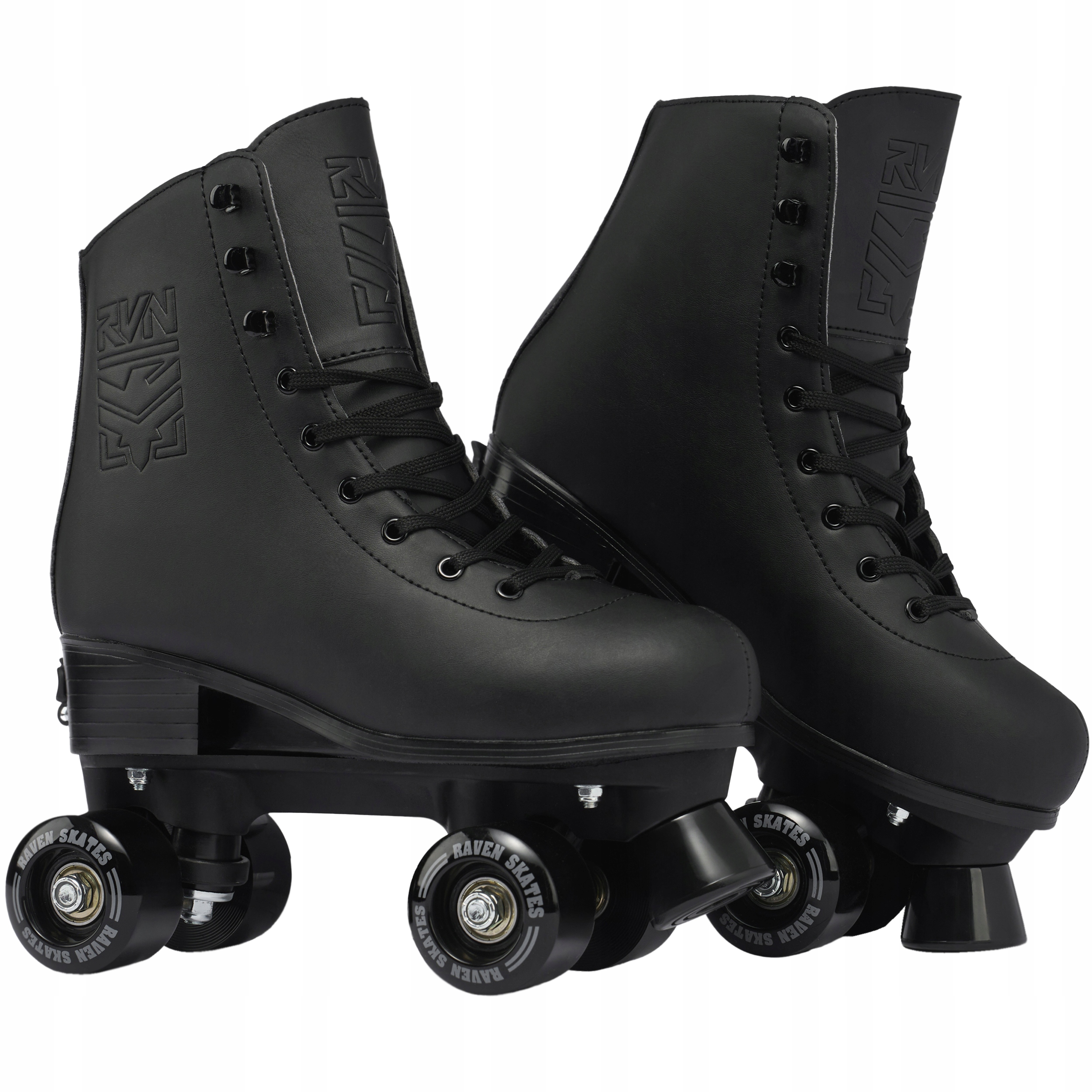 Klasyczne Wrotki Regulowane Raven Embos Black 35-38