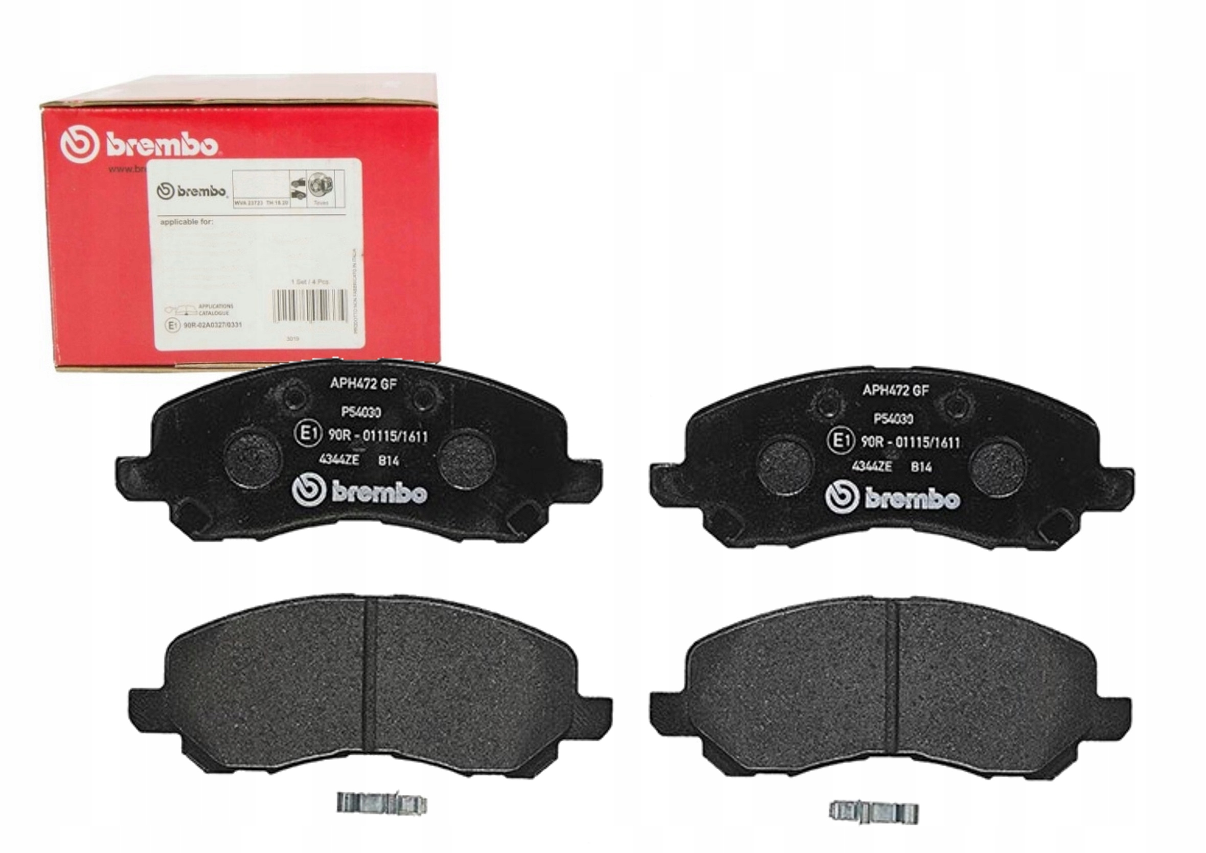 

Brembo Klocki Przód Do Mitsubishi Asx Lancer