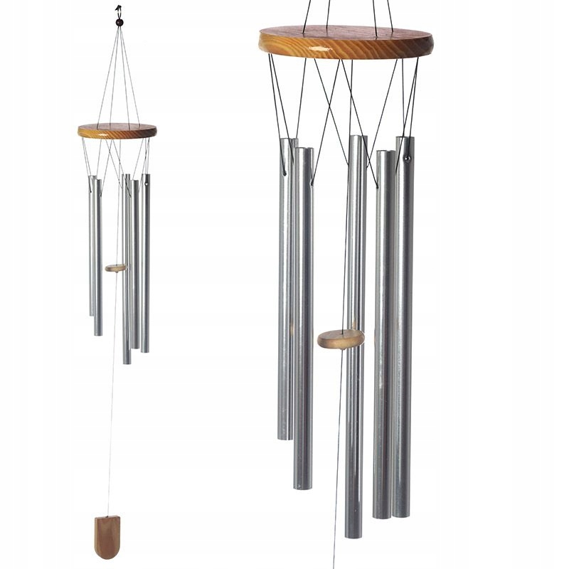 

Dzwonek wietrzny z metalowymi rurkami 88cm