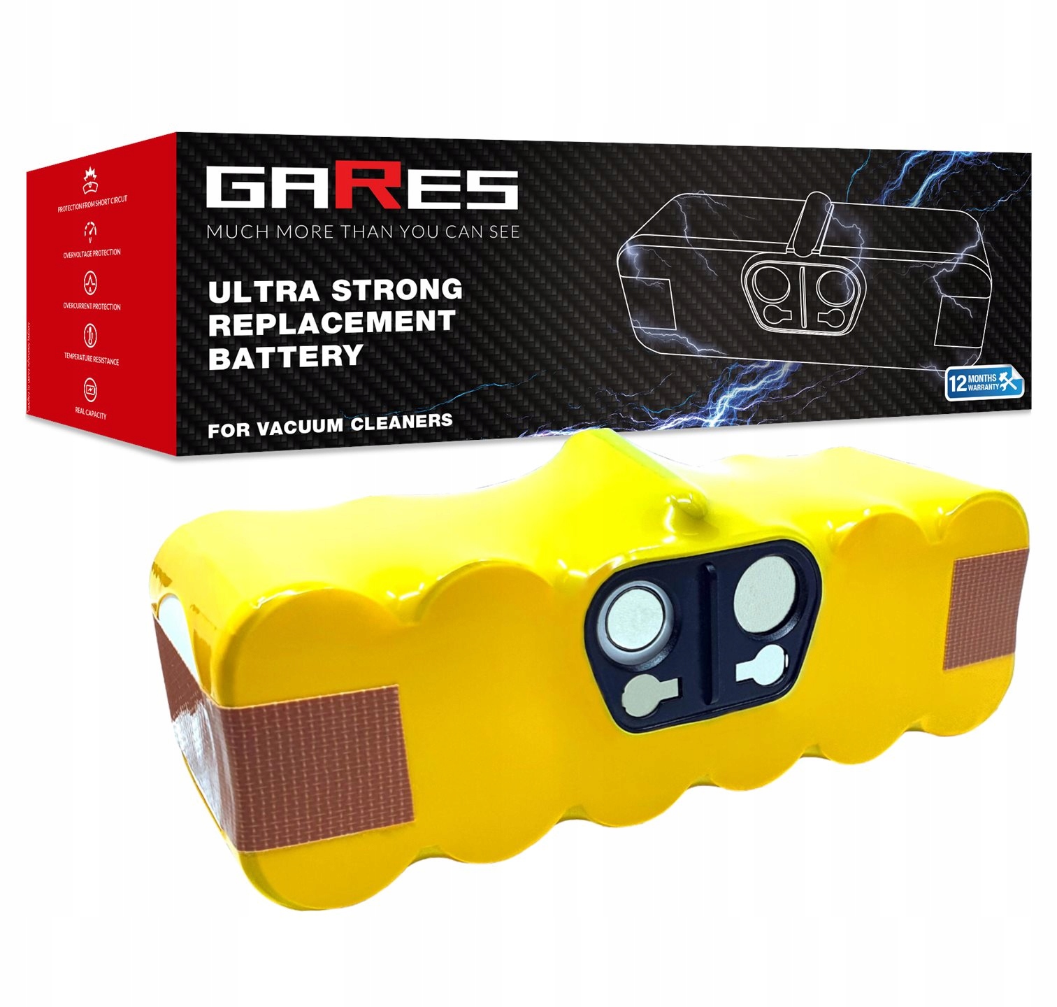 Baterie Akumulátor pro iRobot Roomba 772 530 585 871 651 500 14,4V 3,5Ah