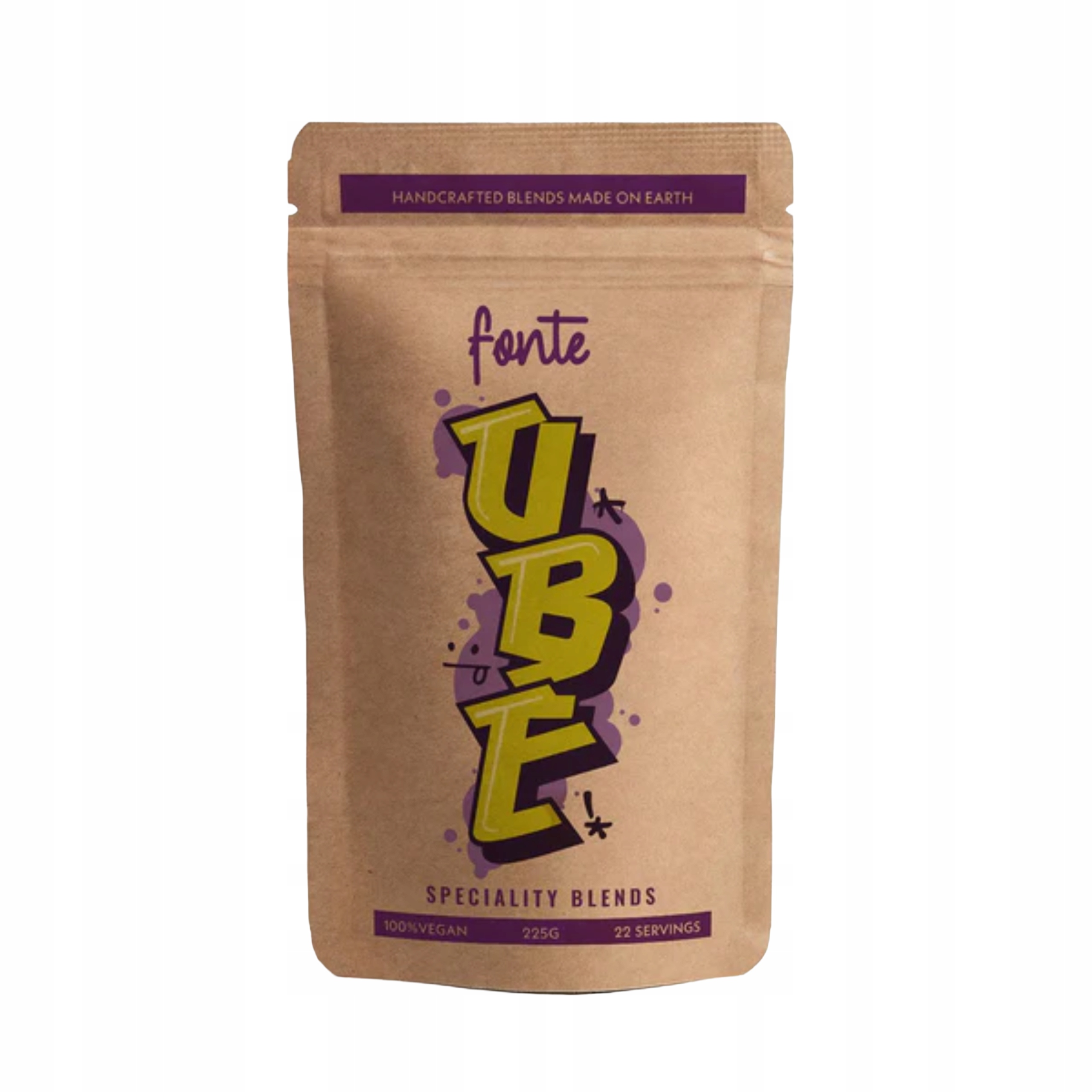 Levně Fonte Ube Latte Krémová směs pro teplé a studené latte 225 g