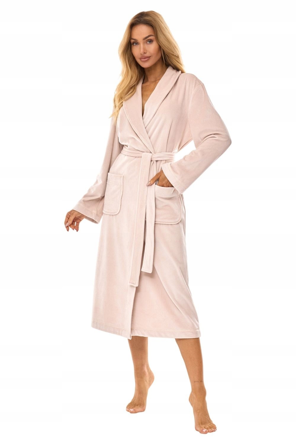 Dámský Župan Dlouhý 2510 L angora