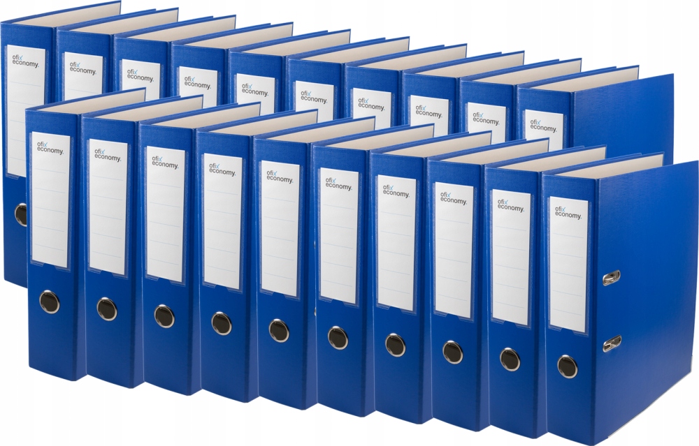 

Segregator A4 75mm z dźwignią Niebieski x 20 Szt