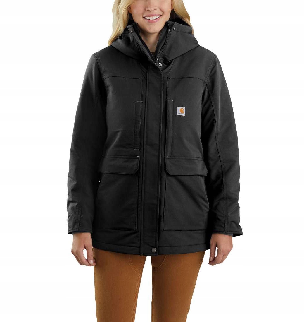 Carhartt Dux Canvas Coat Black