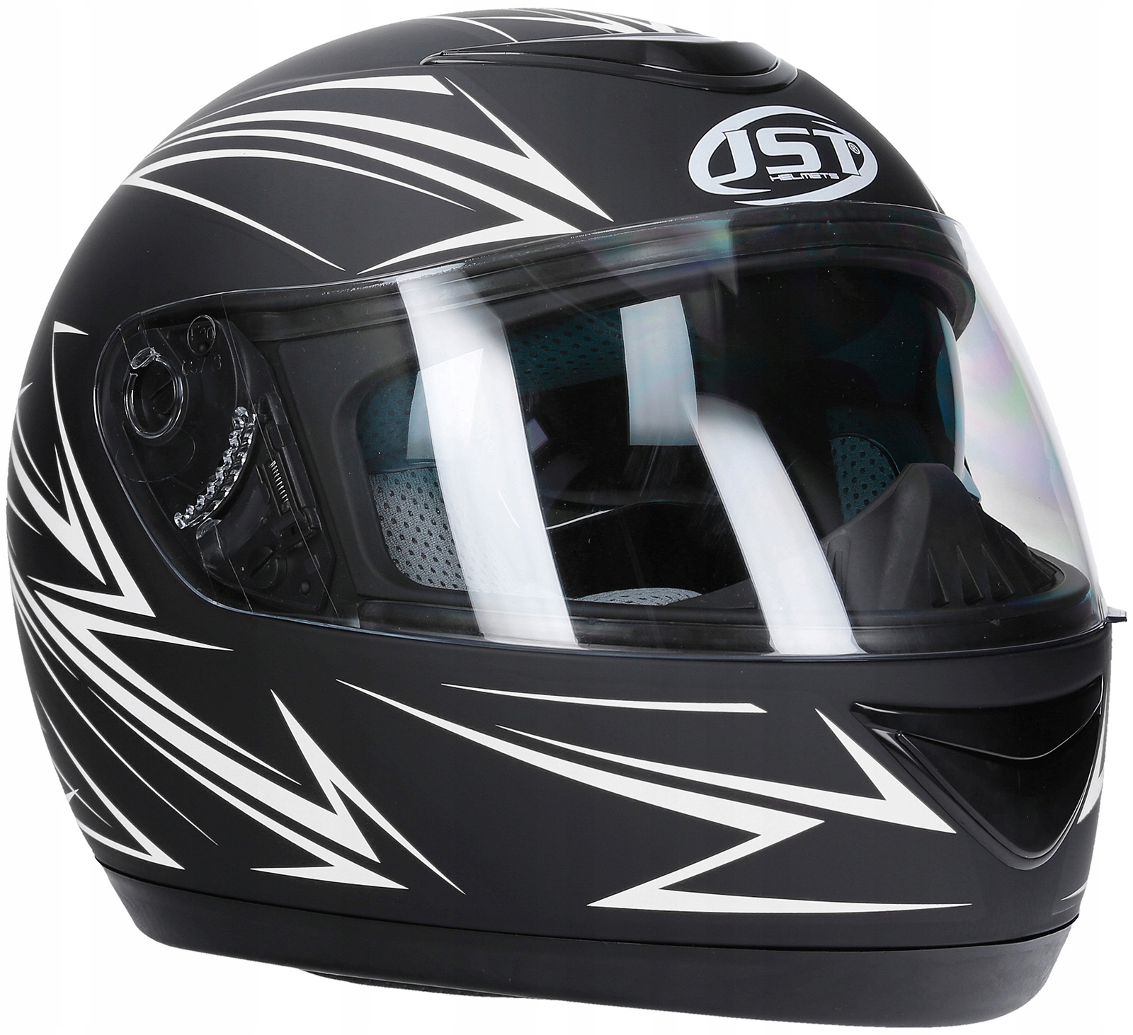 KASK MOTOCYKLOWY INTEGRALNY NA MOTOR SKUTER JST Rozmiar XXL