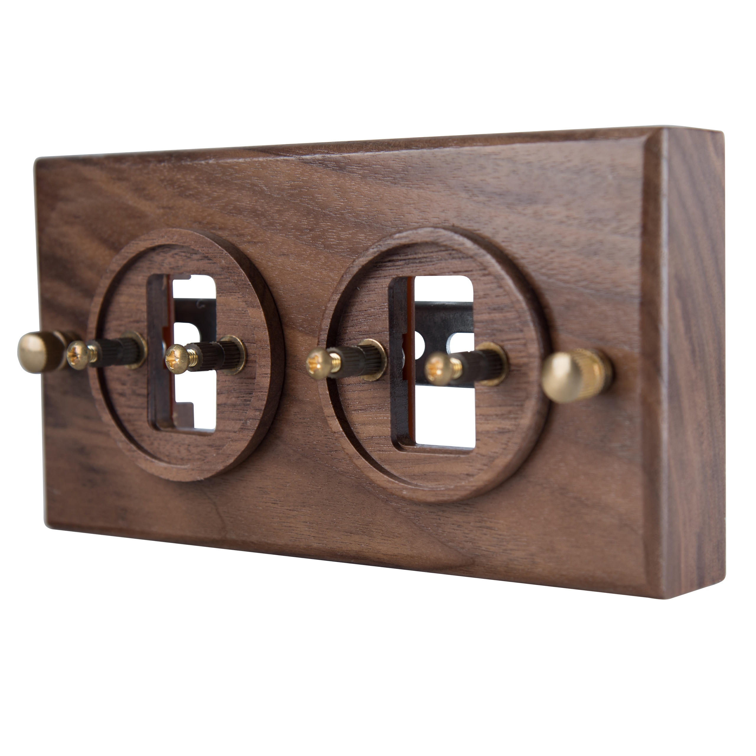 Orientálny Nástenný Rámik, Dvojitý, Drevený