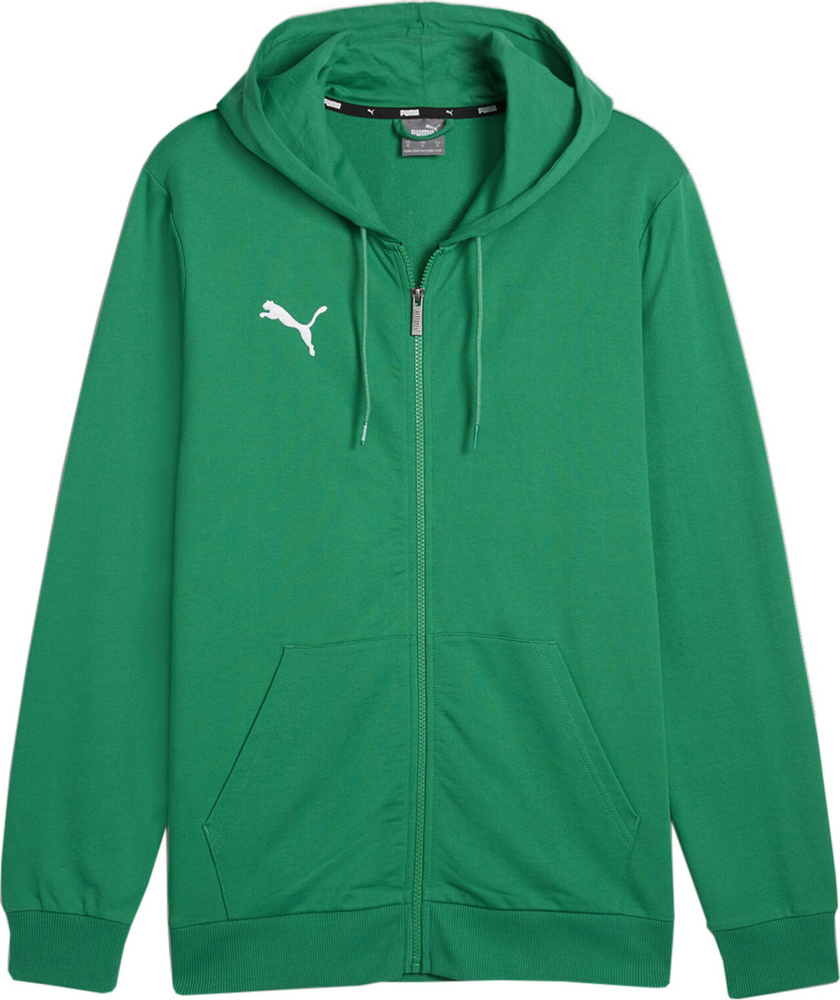 Pánská Mikina Puma Team Goal Casuals Hooded Zelená 658595 05 l