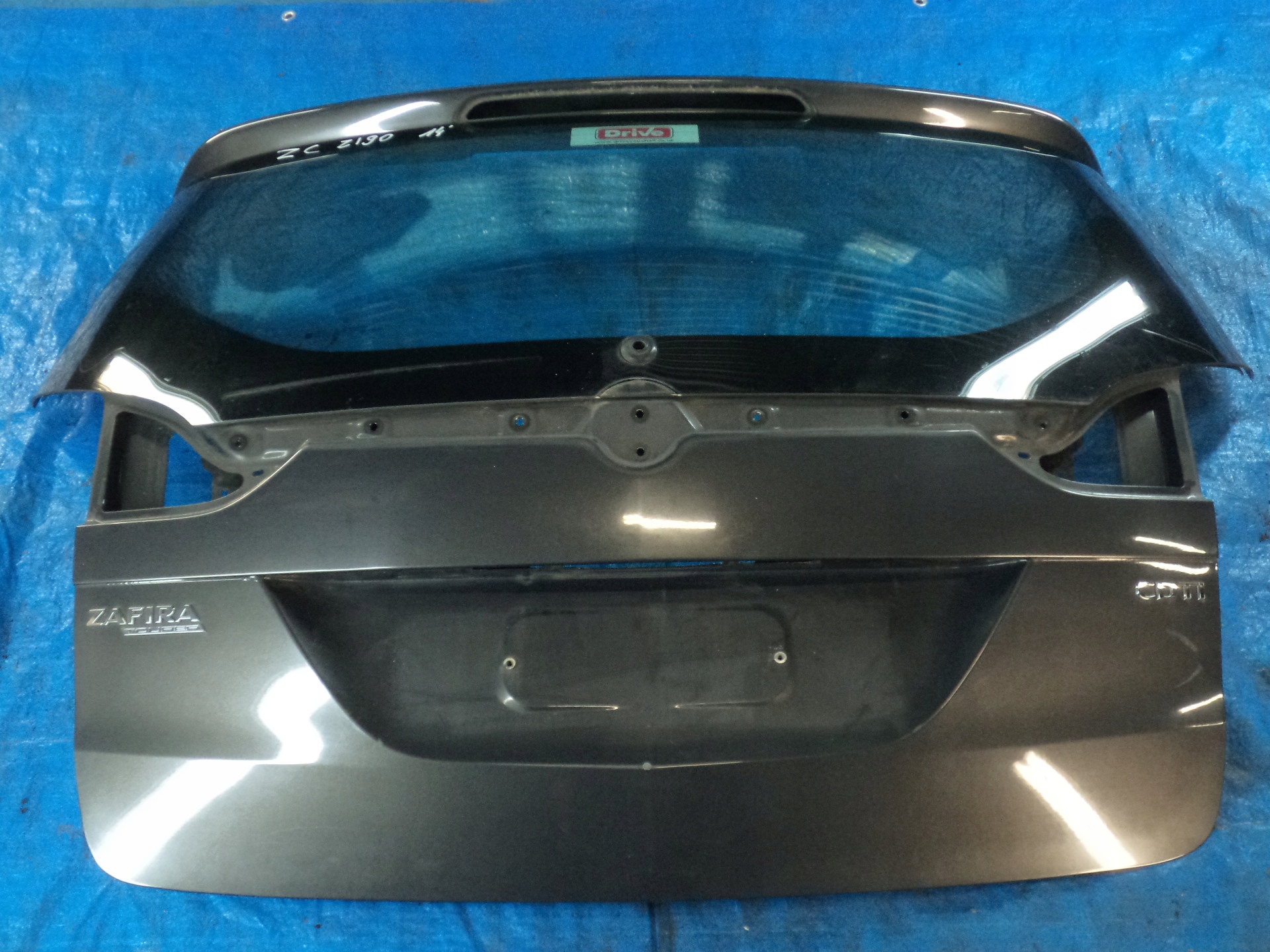 OPEL-CZĘŚCI Zafira C Klapa szyba tył tylna LIFT