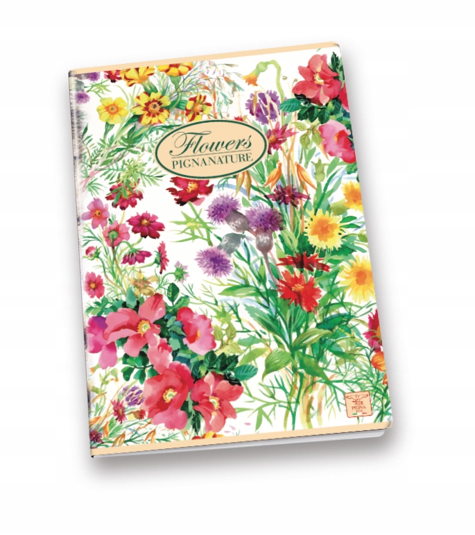 

Zeszyt A5 78K Kr Pigna Nature Flowers Eko 0230560Q