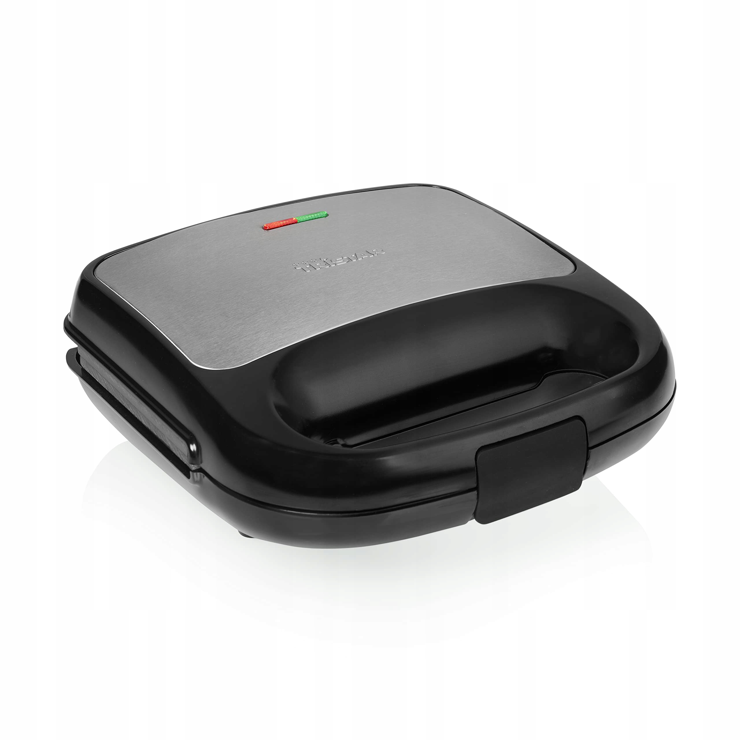TRISTAR 3W1 SANDWICHMAKER WYMIENNE PŁYTY GRILL I GOFROWNICA 750W CZARNY — miniatura 6