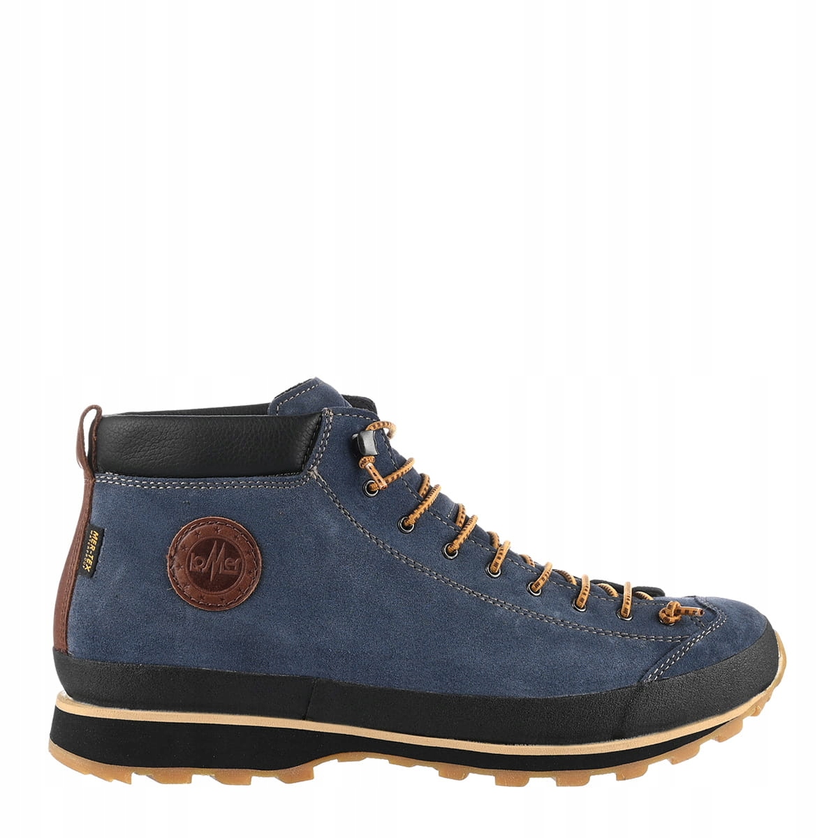 Pánské turistické boty Lomer Bio Naturale MID Mtx Suede 43, tmavě modrá, M