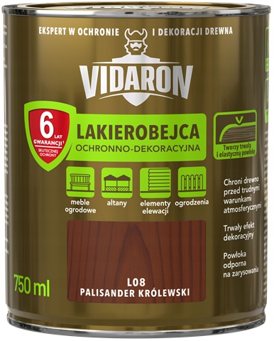 

Vidaron Lakierobejca Palisander Królewski 0,75L