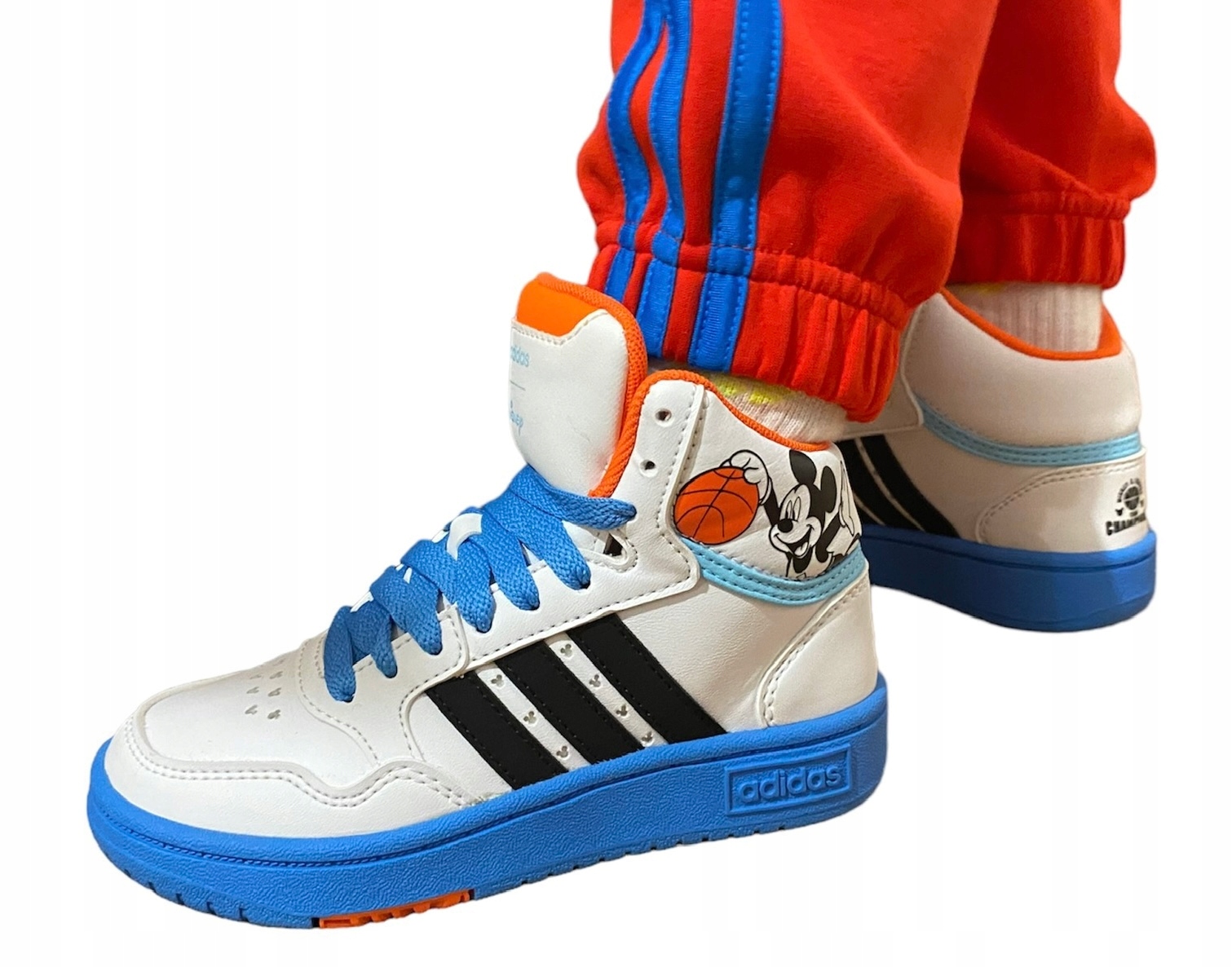 Buty dziecięce sportowe adidas hoops mid 3.0