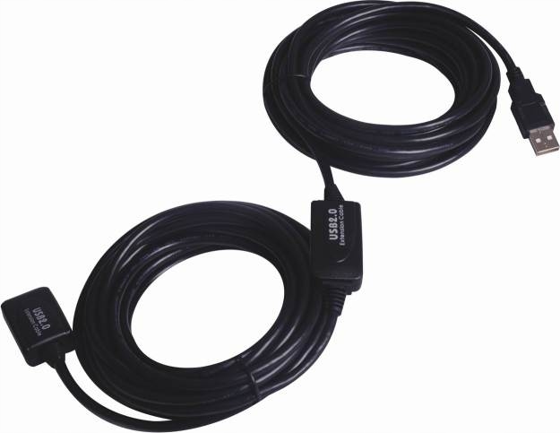 PremiumCord Usb 2.0 repeater a predlžovací kábel A/ M-a/ F 25m ku2rep25