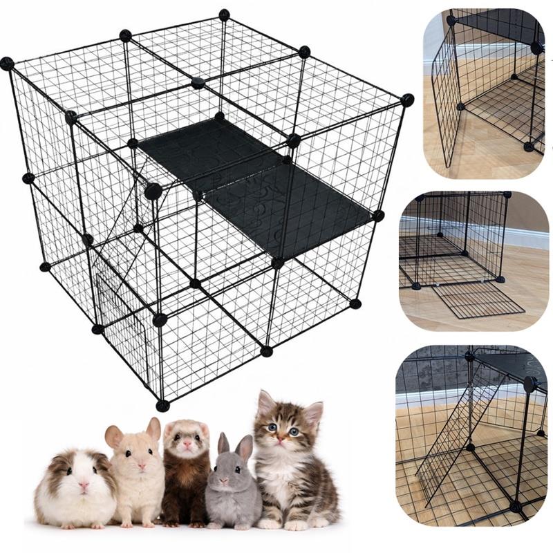 Levně Kotec Modulární ohrada Skládací výběh pro malá zvířata Hlodavce