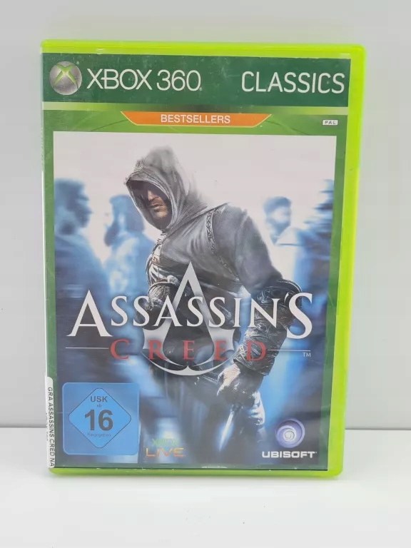 Assassin's Creed 1 I Xbox 360 pudełkowa