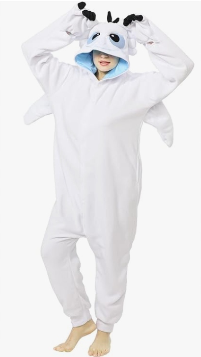 Kostým Kombinéza Bílá Furia Dračí jezdci teplákovka velikost L