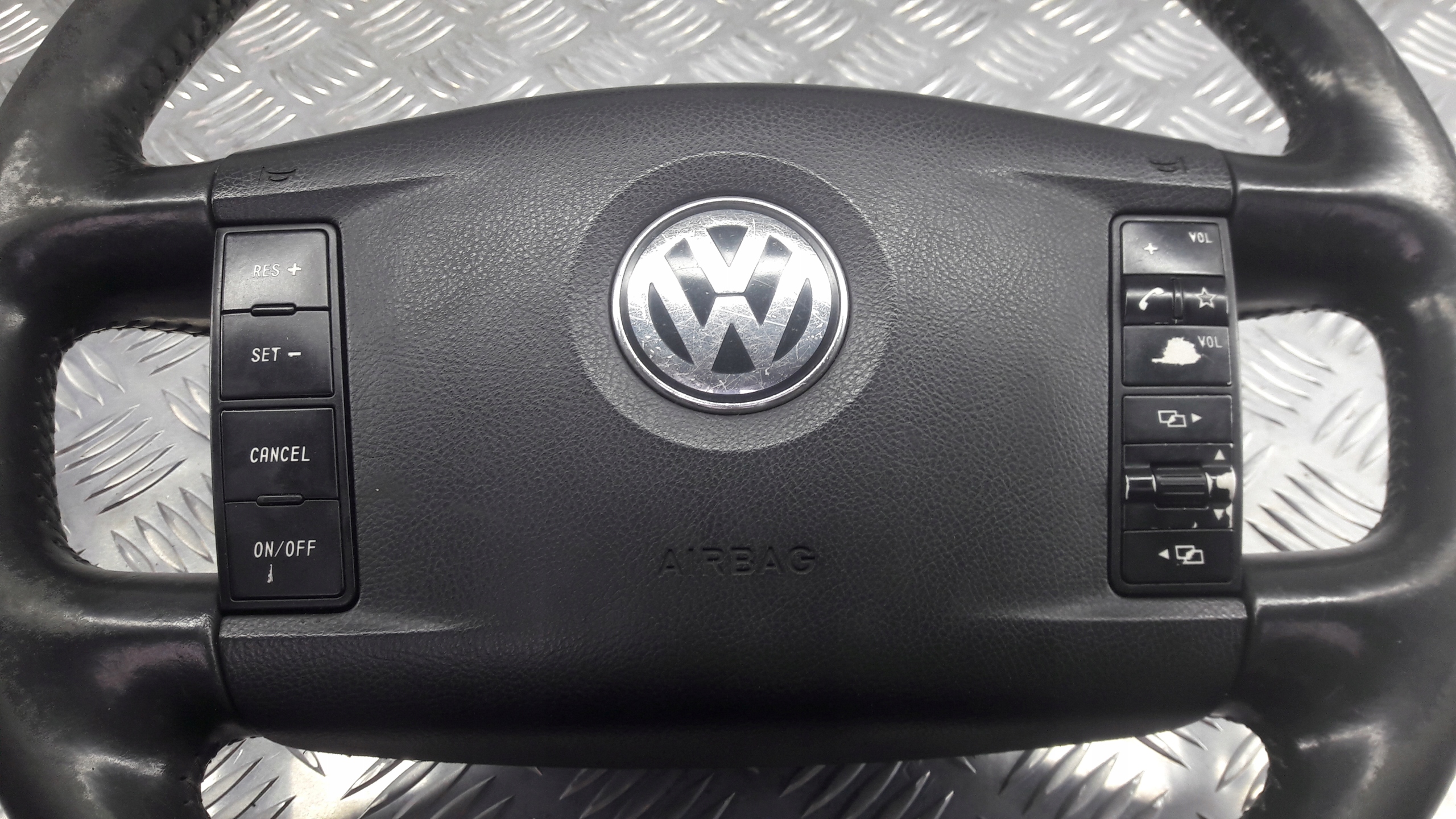 VW TOUAREG 7L РУЛЕВОЕ КОЛЕСО AIR BAG ПОДУШКА PHAETON