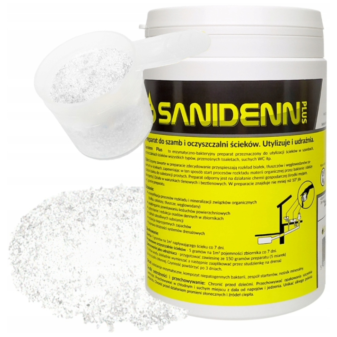 Bakterie Do Szamba Oczyszczalni Sanidenn Plus 900 Eko Ekologicznej Preparat