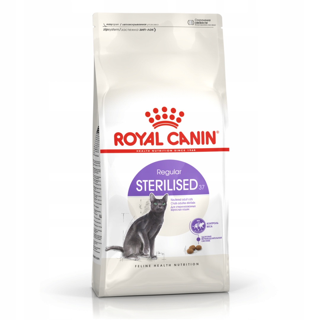 Royal Canin Sterilised 4kg Sucha Karma Dla Kotów Dorosłych Sterylizowanych