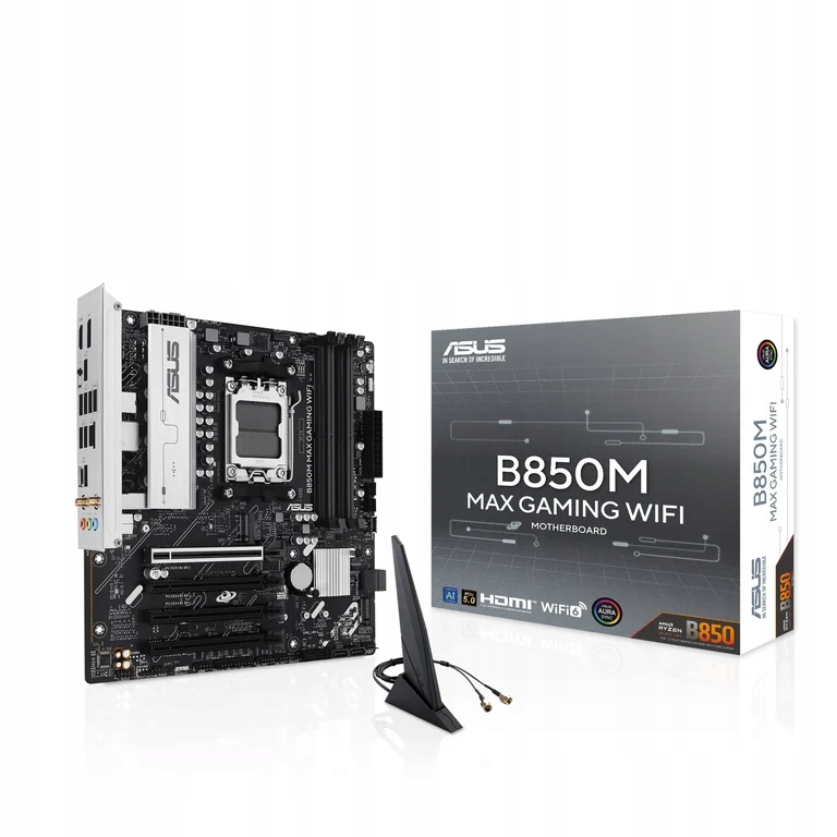 Asus B850M Max Gaming Wifi Amd B850 Pätica AM5 micro Atx