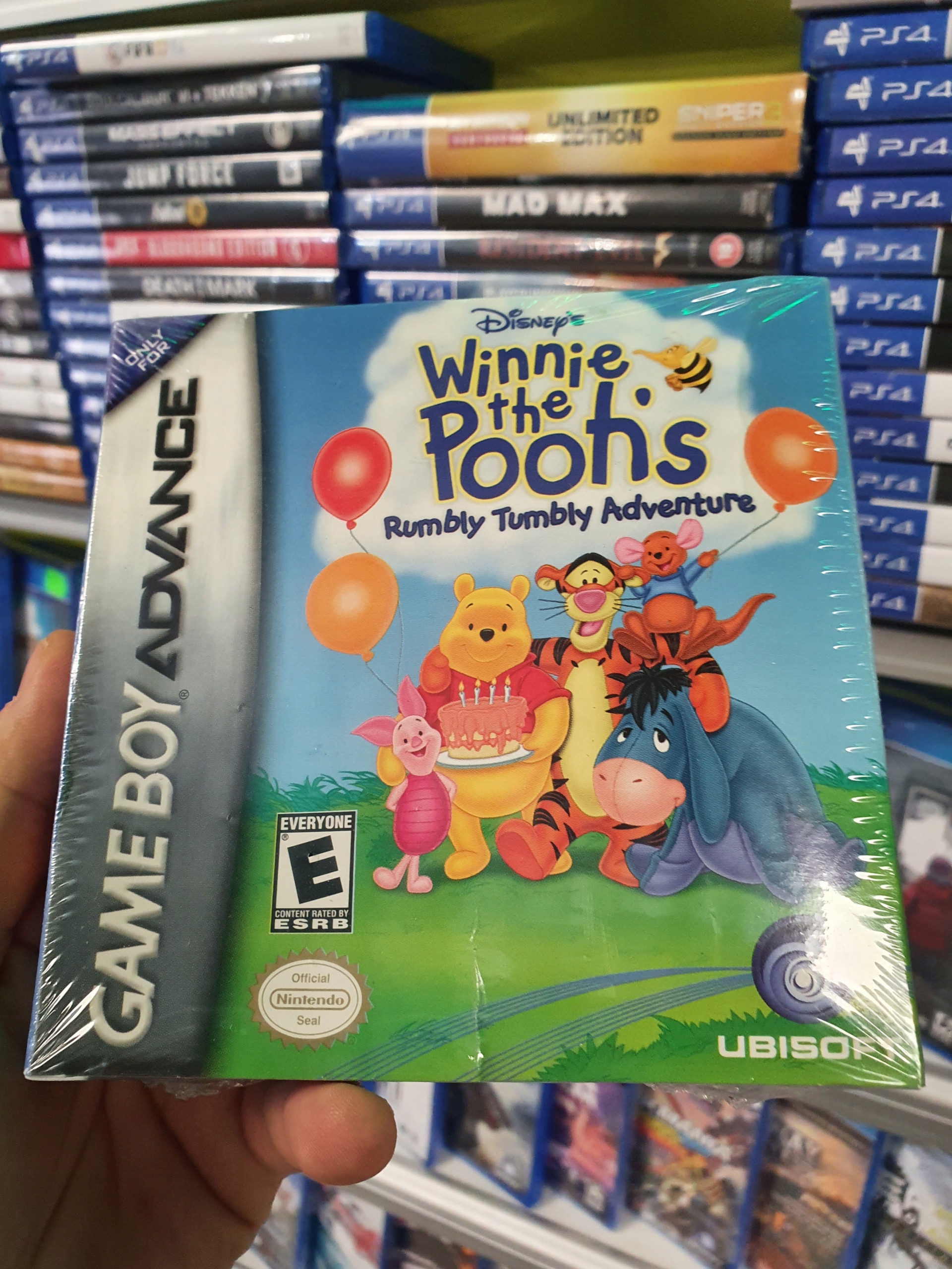 WINNIE THE POOH'S RUMBLY GBA GAME BOY ADVANCE NOWA Platforma Nintendo Game Boy Advance