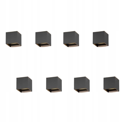 Nástěnné Led lampy K-Bright GW-A310 8PCS 12W 3000K Teplá bílá