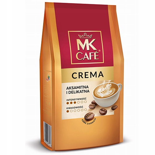 Oryginalna Kawa Ziarnista Mk Cafe Crema 1KG Arabica Arabika Robusta New