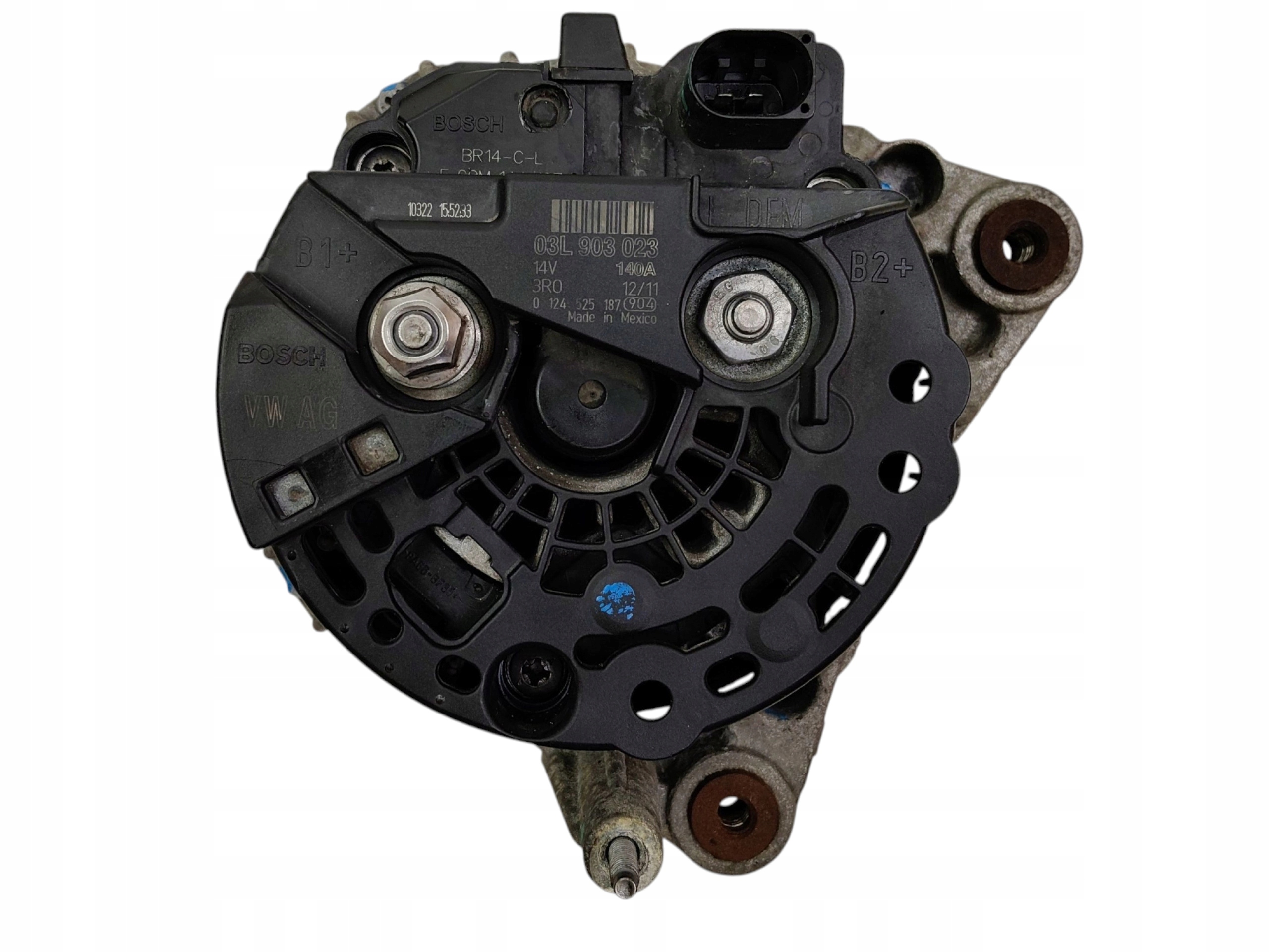 ALTERNATOR VOLKSWAGEN GOLF VI 1.6 TDI 105KM 03L903023