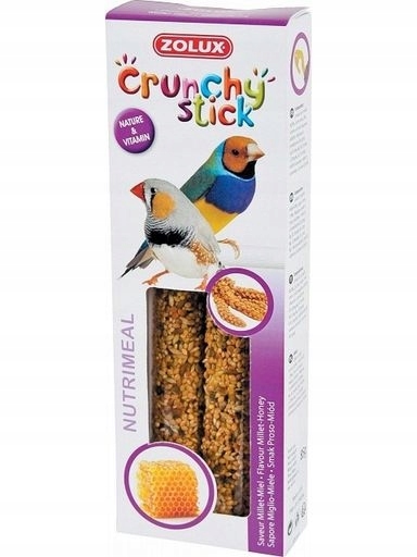 Levně 9 X Crunchy Stick exotičtí ptáci proso/med 85